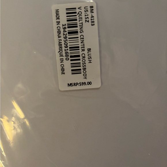 Badgley Mischka Quilted Crossbody Bag - Picture 8 of 8